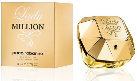 Lady Million – Paco Rabanne – Perfumes Importados Femininos